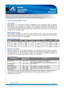 Chemistry / Case hardening / Hardenability / Heat treating / 41xx steel / Quenching / Tempering / Annealing / Carburizing / Metallurgy / Steels / Materials science