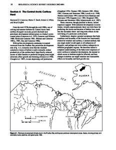 38  BIOLOGICAL SCIENCE REPORT USGS/BRD[removed]Section 4: The Central Arctic Caribou Herd