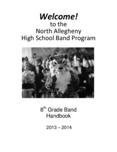 Welcome! to the North Allegheny High School Band Program  th