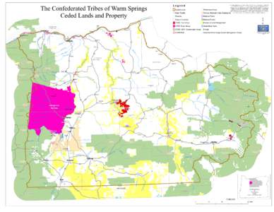 The Confederated Tribes of Warm Springs Ceded Lands and Property Hood River National Parks
