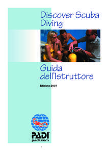 Discover Scuba Diving Guida dell’Istruttore Edizione 2007