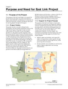 Link Light Rail / King County Metro / Sound Transit / Downtown Bellevue / East Link / Bellevue /  Washington / Washington State Route 520 / Mount Baker Tunnel / Puget Sound Regional Council / Washington / Transportation in the United States / Seattle metropolitan area