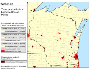 Wisconsin / Ecology / Rural area / Rural culture / Rural society / Urban area / Menominee / Allamakee County /  Iowa / Marquette /  Michigan / Geography of the United States / Geography of Michigan / Menominee County /  Wisconsin