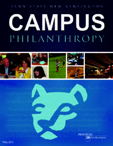FALL 2013  CAMPUS philanthropy  INSIDE