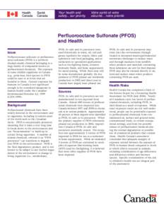 Sulfonic acids / Perfluorooctanesulfonic acid / Organofluorides / Perfluorooctanesulfonyl fluoride / Chemistry / Persistent organic pollutants / Perfluorinated compounds