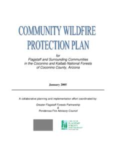 for Flagstaff and Surrounding Communities in the Coconino and Kaibab National Forests of Coconino County, Arizona  January 2005