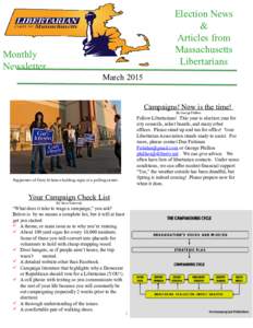 Election News & Articles from Massachusetts Libertarians