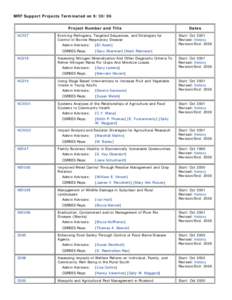 Microsoft Word - Terminating MRF Support Projects092706.doc