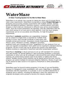 Microsoft Word - Water Maze.doc