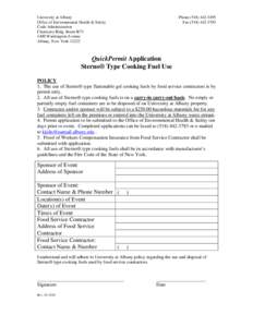 Microsoft Word - QuickPermit Application STERNO.doc