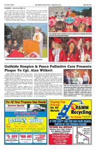8A • June 5, 2014	  Your Hometown News Source • dadecitynews.net Dade City News