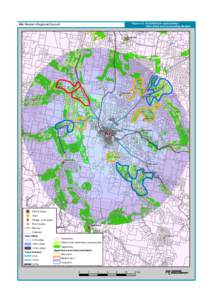 Figure 4-3 Rural lifestyle opportunities 15km offset area surrounding Mudgee  Mid-Western Regional Council HOME RULE