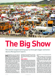 More than 17,000 visitors attended Hillhead 2012, which took place from June[removed]The Big Show