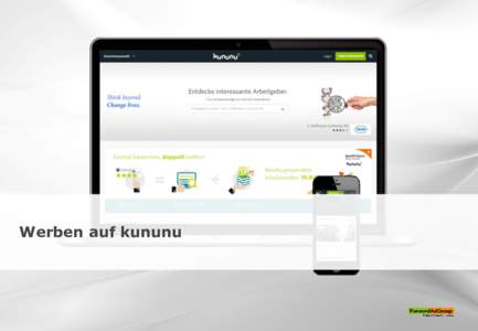 Werben auf kununu  kununu – Deutschlands ArbeitgeberBewertungsplattform Nr. 1 kununu… 