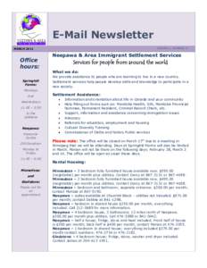 E-Mail Newsletter VOLUME 1, NUMBER 17 MARCH[removed]Office