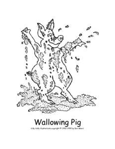 Wallowing Pig Silly Sally illustrations copyright © [removed]by Don Wood 