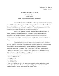 United States housing bubble / Urban economics / Urban politics in the United States / Economy of the United States / Community Reinvestment Act / Comerica / Home Mortgage Disclosure Act / ATEbank / United States / Mortgage industry of the United States / United States federal banking legislation / Politics of the United States