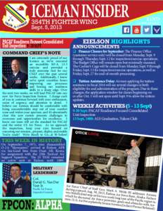 A  ICEMAN INSIDER 354TH FIGHTER WING Sept. 5, 2013