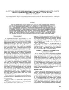 Petrology / Sedimentology / Spectroscopy / Fluorescence / Maceral / Vitrinite / Inertinite / Kerogen / Liptinite / Coal / Chemistry / Geology