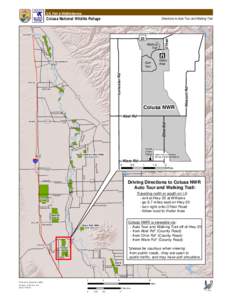 U.S. Fish & Wildlife Service  Directions to Auto Tour and Walking Trail Colusa National Wildlife Refuge