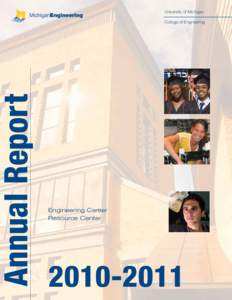 University of Michigan  Annual Report College of Engineering