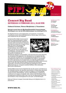       20e jaargang nr. 6  Concert Big Band