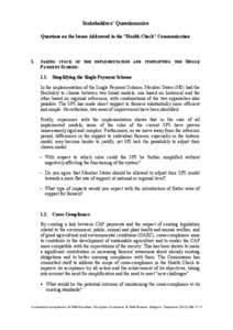 Land management / Food industry / Milk / Milk quota / Single Payment Scheme / Dairy / Common Agricultural Policy / Agriculture in the United Kingdom / Economy of the European Union / Agriculture