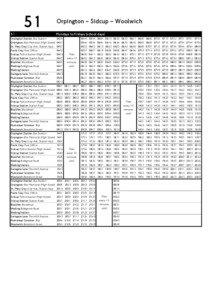 Sidcup / Blackfen / Welling / London Buses route 51 / Orpington / Woolwich / Foots Cray / St Mary Cray / Plumstead / London / Geography of England / Major centres of London