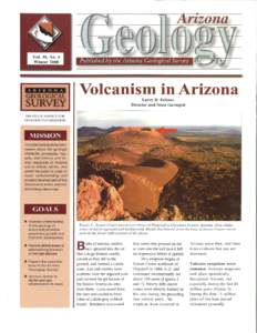 Publisbed by tbe Arizona Geological Survey  ARIZONA Volcanism in Arizona Larry D. Fellows