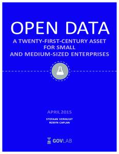 Data management / Small and medium-sized enterprises / Open data / Big data / Personal /  Inc. / Open Data Institute