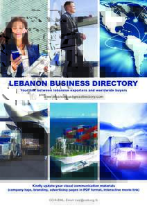 LEBANON BUSINESS DIRECTORY www.lebanonbusinessdirectory.com CCIA-BML, Email:   