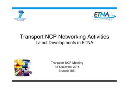 Microsoft PowerPoint - ETNA Networking - Latest Developments[removed]ppt