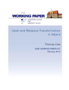 Islam and Religious Transformation in Adjara