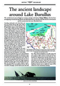 Nile River Delta / Lake Burullus / Nile Delta / Amarna / Dune / Egypt / Mound / Earth / Arab world / Africa