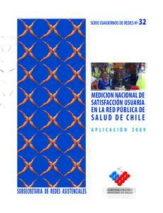 SERIE CUADERNOS DE REDES Nº  32 MEDICION NACIONAL DE SATISFACCIÓN USUARIA