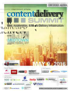 CONFERENCE AGENDA  MIDTOWN MAY 9, 2016