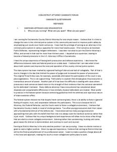 Government / Criminal procedure / Local government in the United States / Prosecutor / District attorney / Public defender / James A. Murphy III / Carol Vance / Law / Prosecution / Criminal law