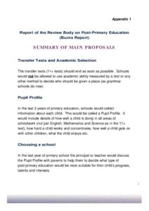 Grammar school / Primary education / School governor / Education in the United Kingdom / Education / Eleven plus exam