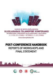 POST-CONFERENCE HANDBOOK REPORTS OF WORKSHOPS AND FINAL STATEMENT 2