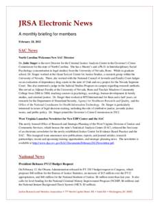 JRSA Electronic News - February 28, 2012