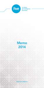 Memo 2014 ENGLISH VERSION  Table of Contents
