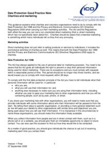 Microsoft Word - Charities and marketing Version Final1.doc