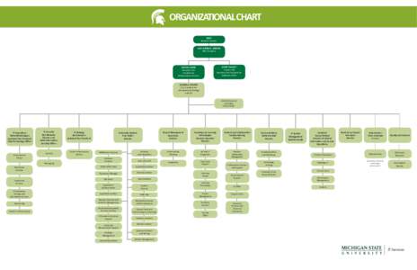 ORGANIZATIONAL CHART MSU Board of Trustees  LOU ANNA K. SIMON