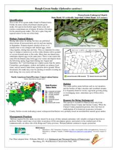Idaho / Opheodrys / Smooth green snake / NatureServe conservation status / Endangered species / Conservation status / Snake River / Colubrids / Geography of the United States / Conservation