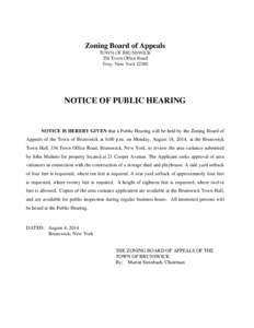 Brunswick /  New York / Germanic languages / Geography of Georgia / Local government in the United States / Variance / Zoning in the United States / Brunswick Town Hall / Brunswick / Land law / Zoning / Real property law / Real estate