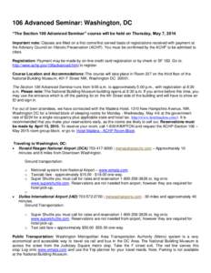 Advisory Council on Historic Preservation / National Register of Historic Places / Orlando International Airport / Washington /  D.C. / Washington Metro / Transportation in the United States / Rail transportation in the United States / Historic preservation