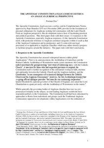 Anglo-Catholicism / Christianity in the United Kingdom / Christianity in the United States / Apostolic constitutions / Personal ordinariate / Anglican Use / Traditional Anglican Communion / Continuing Anglican movement / Military ordinariate / Christianity / Christian theology / Anglicanism