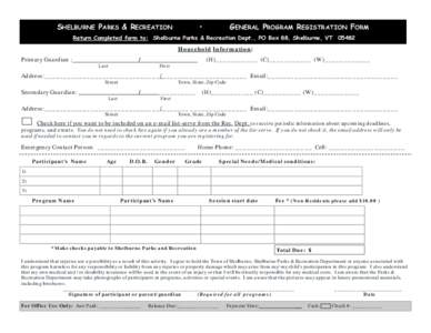 2009 Gen. Registration form