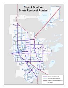 City of Boulder Snow Removal Routes Lefthand Valley Reservoir  36