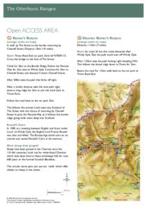 The Otterburn Ranges  Open ACCESS AREA 3A Reiver’s Return